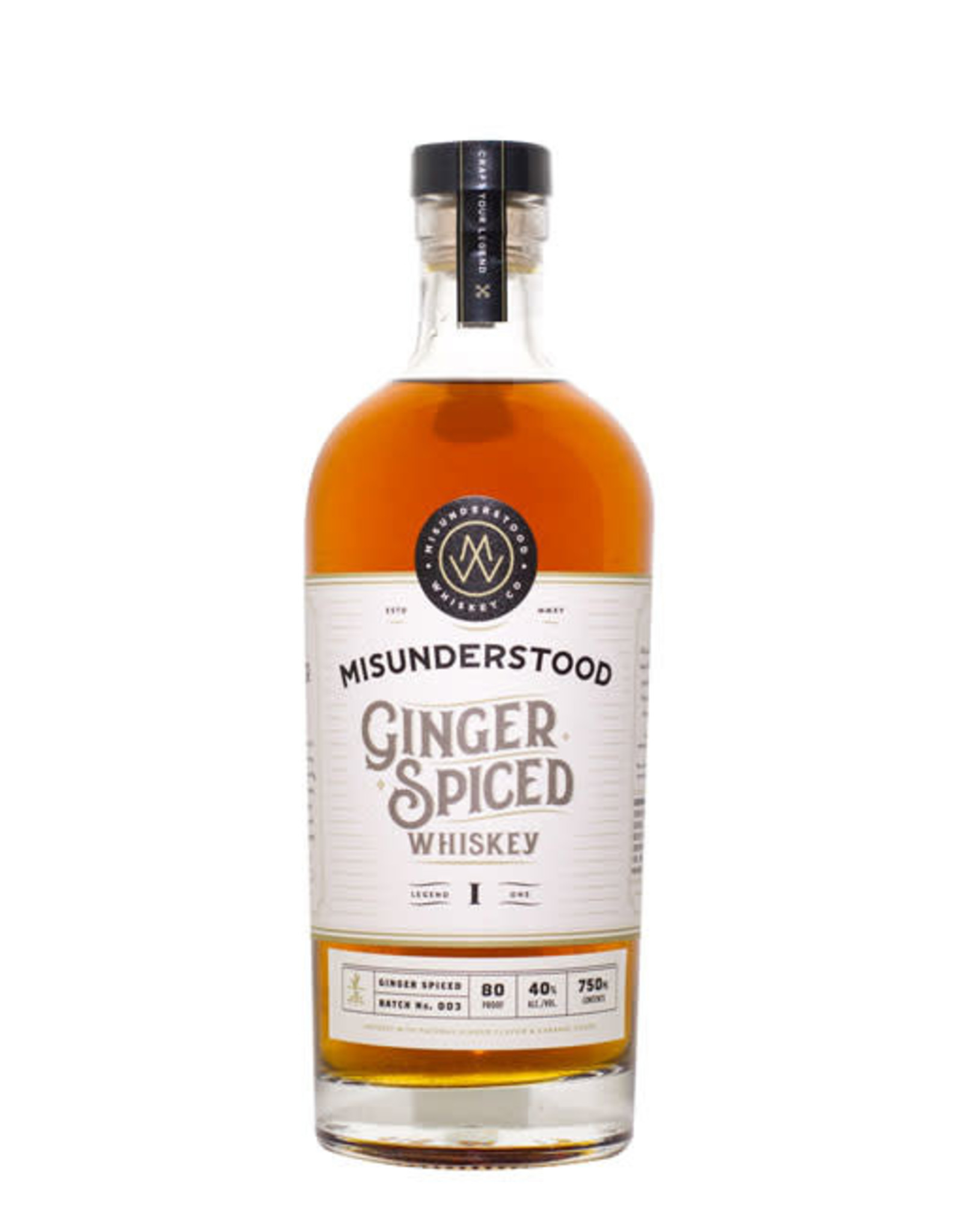 USA Misunderstood Ginger Spiced Whiskey