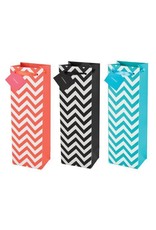 USA Assorted Chevron Gift Bag #3352