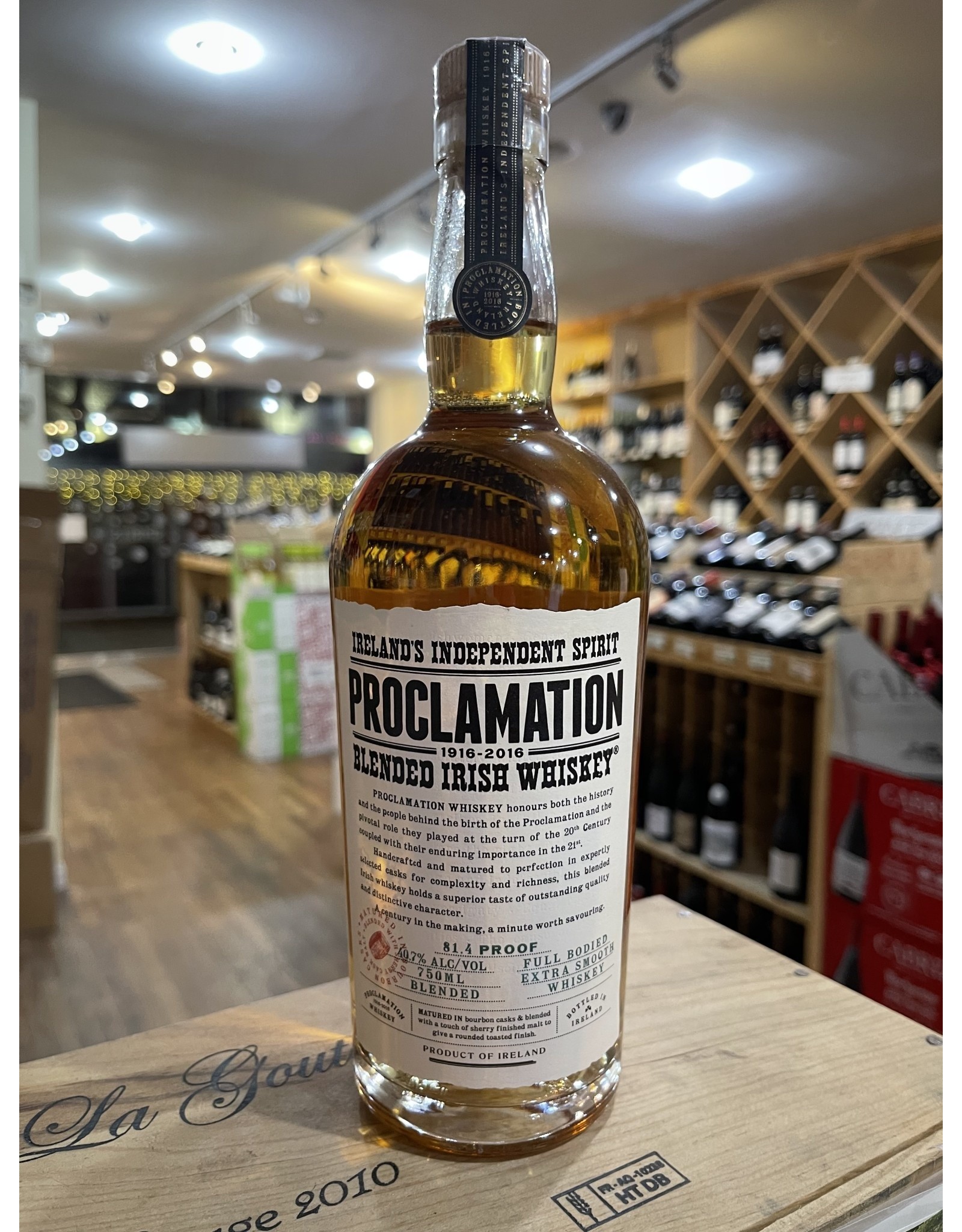 Ireland Proclamation Whiskey