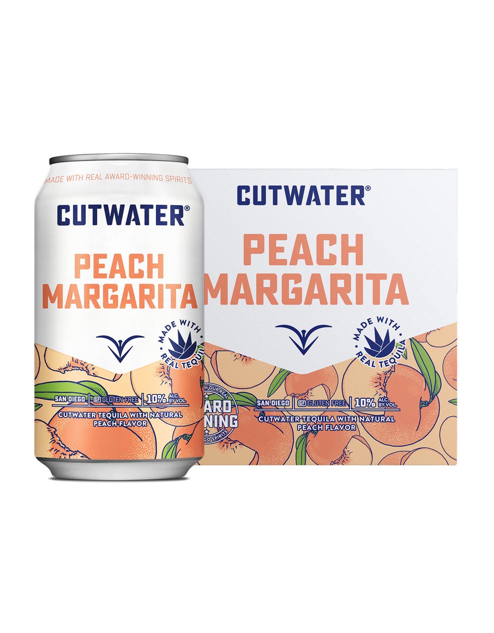 USA Cutwater Peach Tequila Margarita 355ml