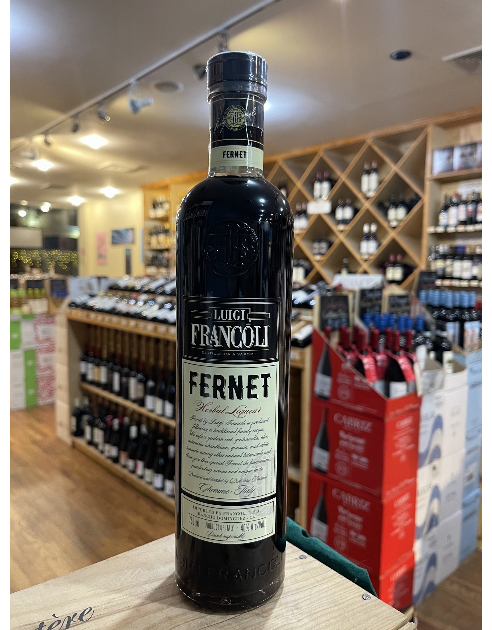 Italy Luigi Francoli Fernet Herbal Liqueur