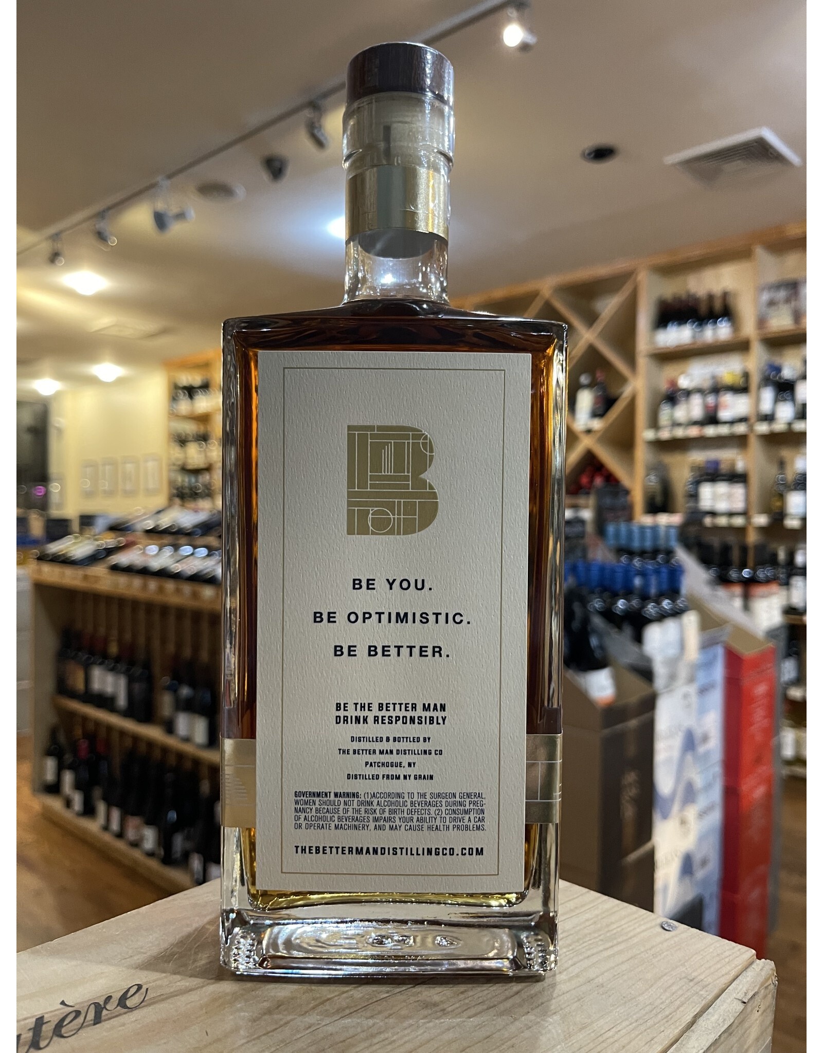 USA The Better Man Distilling Co. Grand Optimist Bourbon Whiskey