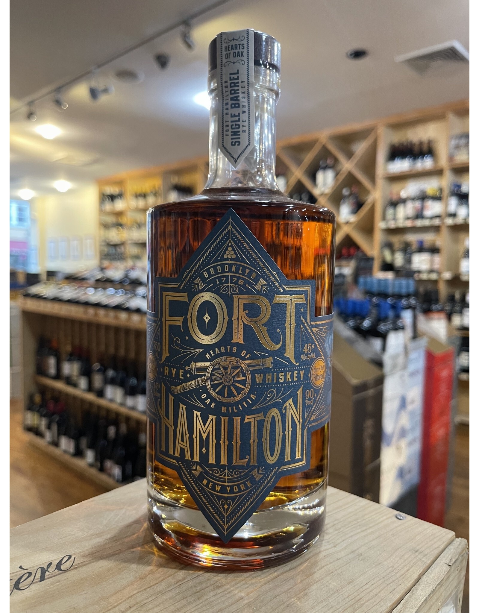USA Fort Hamilton Distillery Single Barrel Rye Whiskey