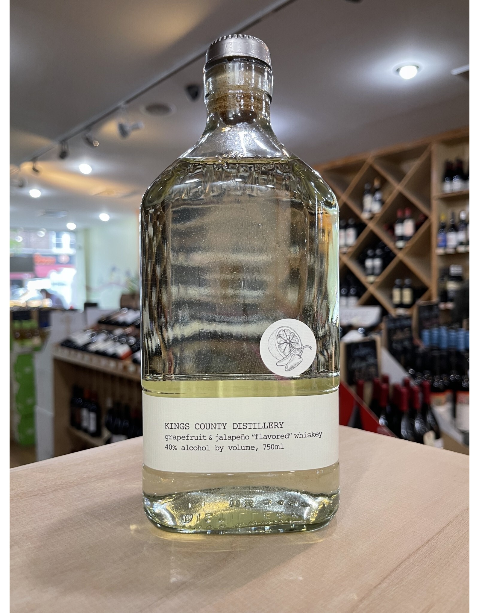 USA Kings County Distillery Grapefruit & Jalapeño Flavored Whiskey