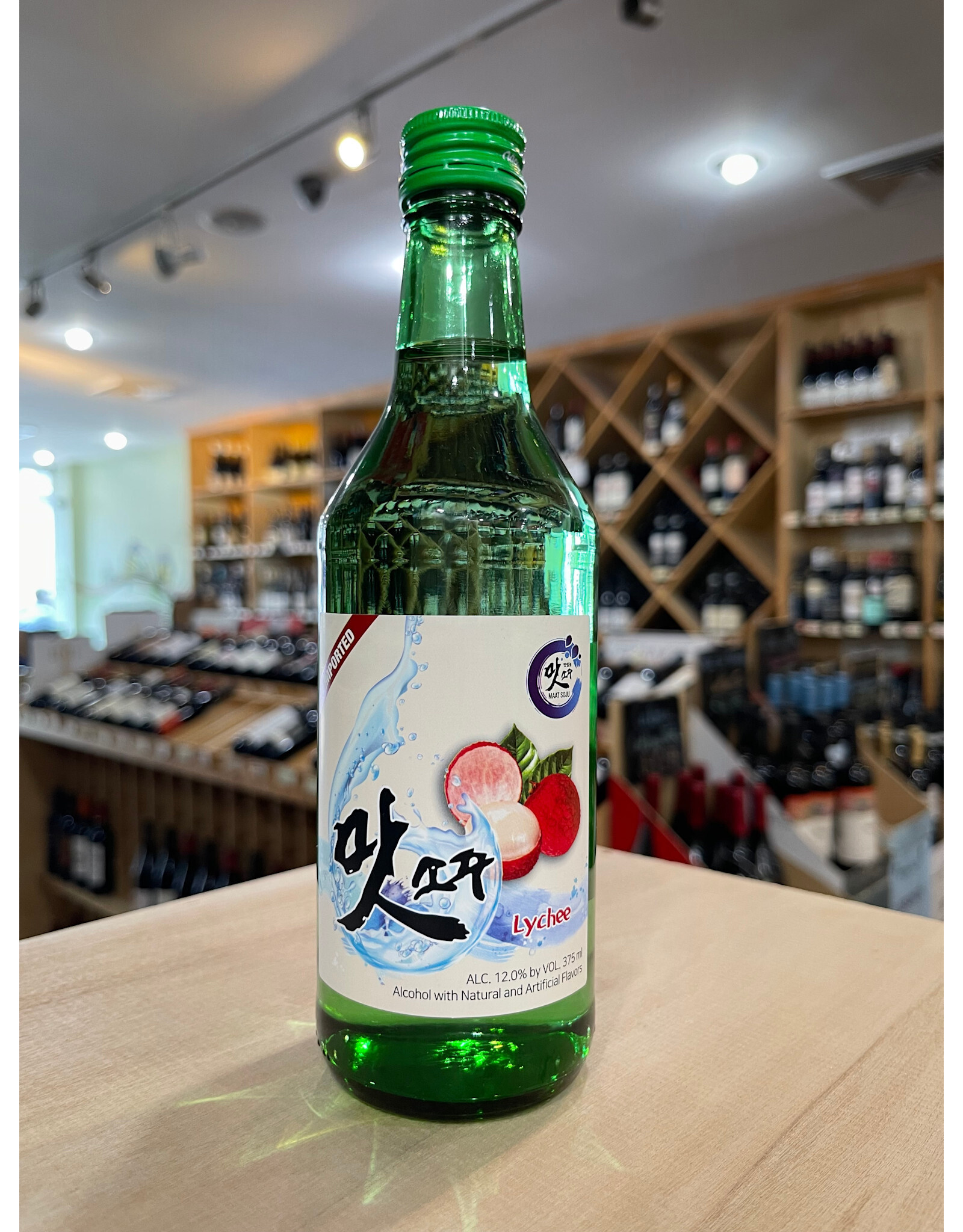 South Korea MAAT Soju Lychee 375ml