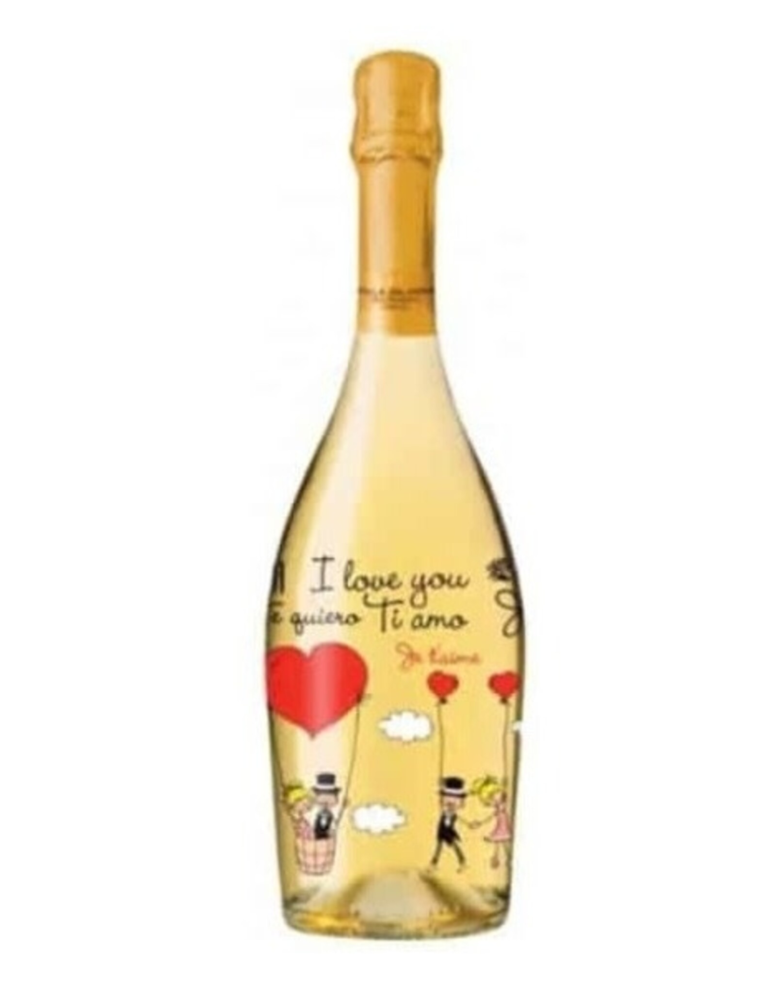 Italy Villa Jolanda Saint Valentine "I Love You" White Spumante 750ml