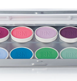 Ben Nye PALETTE-MAGICAKE AQUA, FX, FANTASY, 12 COLORS