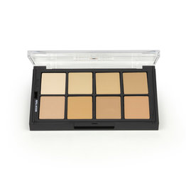 Ben Nye PALETTE-MATTE HD FNDTN, 8 COLORS, FAIR