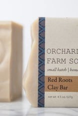 SOAP-SHAVING SOAP, RED ROOTS CLAY