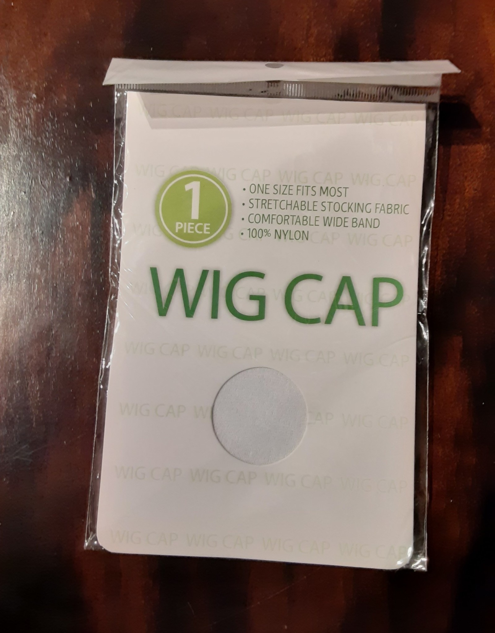 WIG CAP, WHITE, 1 PC
