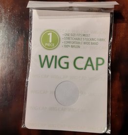 WIG CAP, WHITE, 1 PC