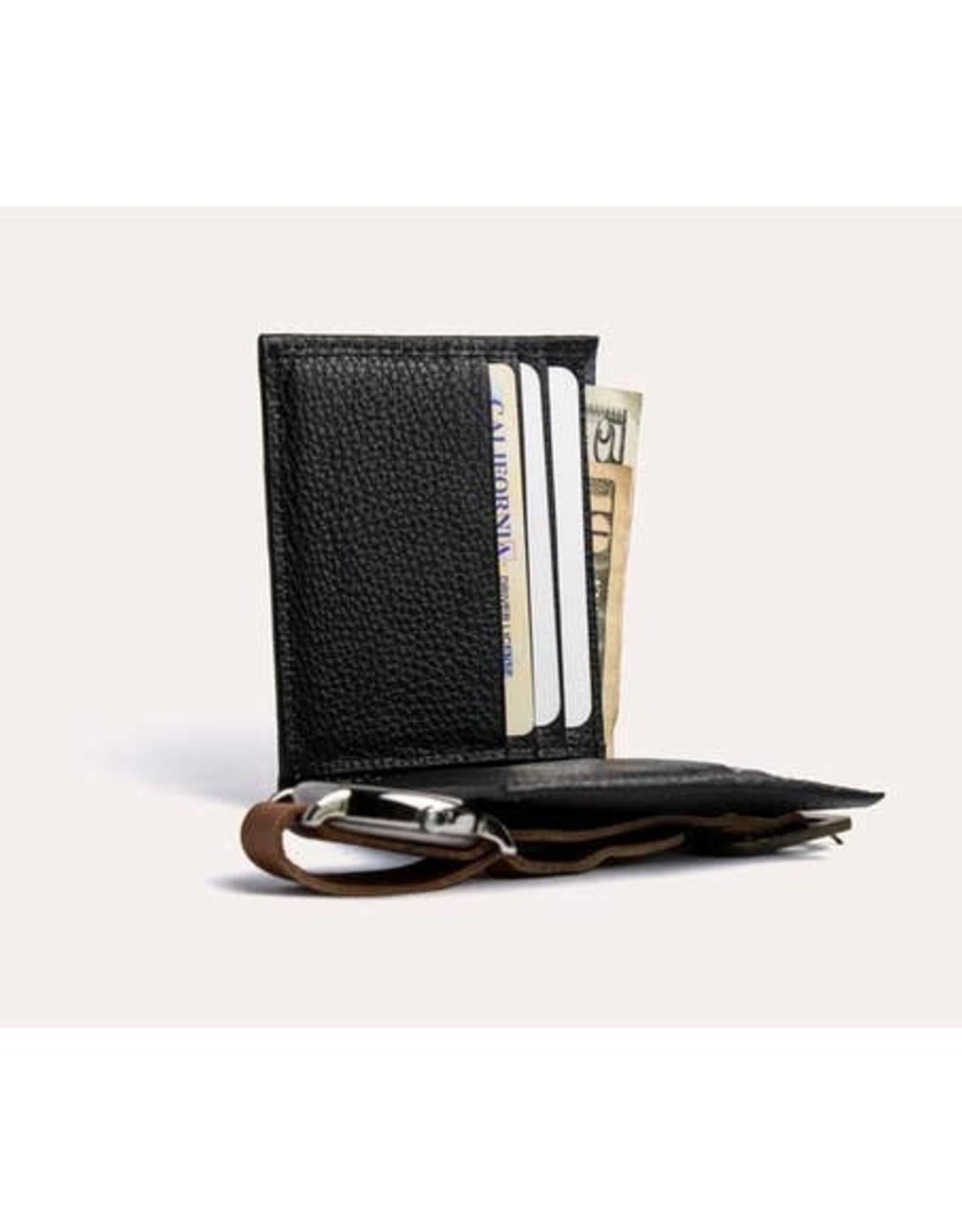 WALLET-CLASSIC LEATHER, BLACK