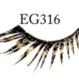 EYELASH-GLITTER, BLACK