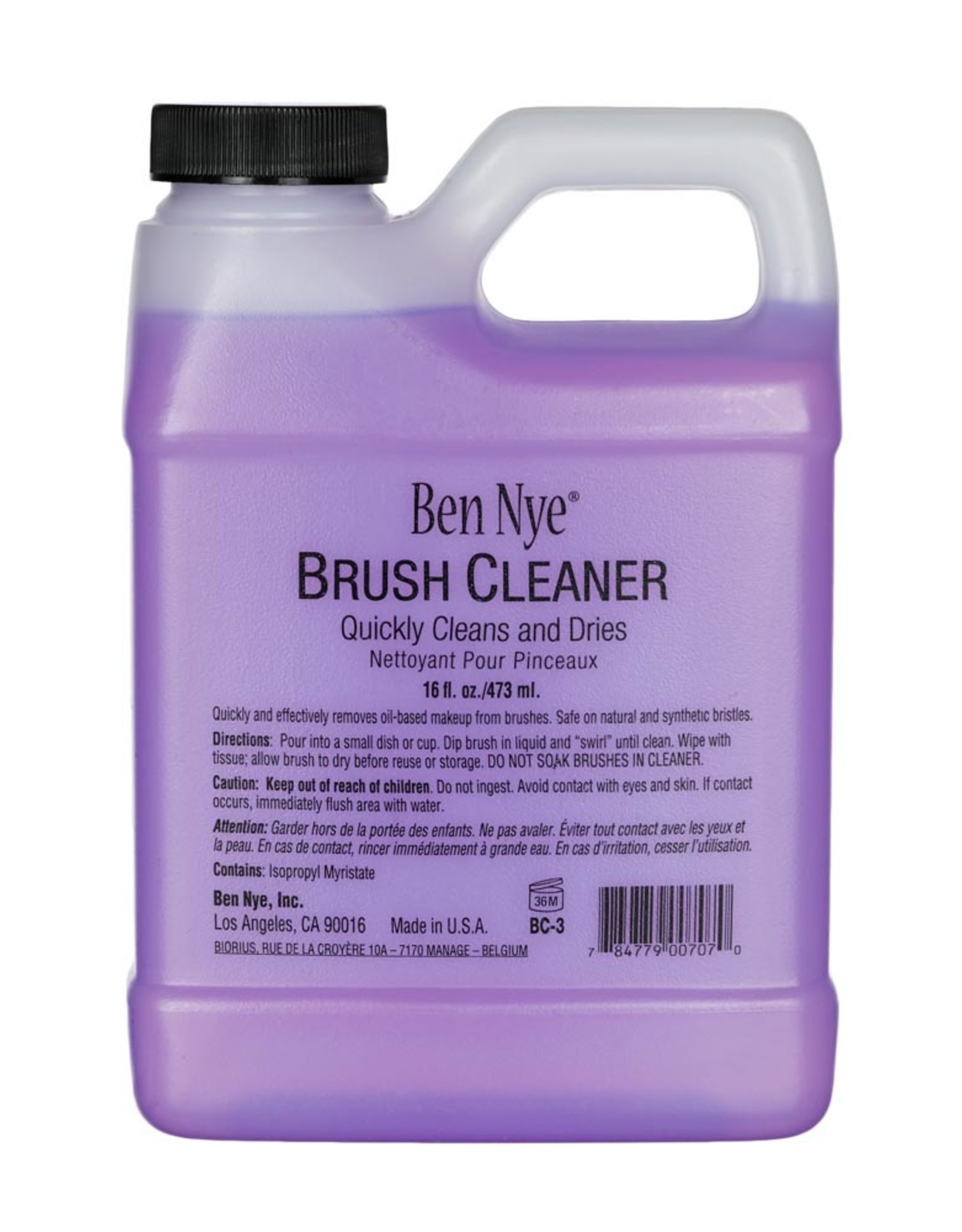 Ben Nye BRUSH CLEANER, 16 FL OZ