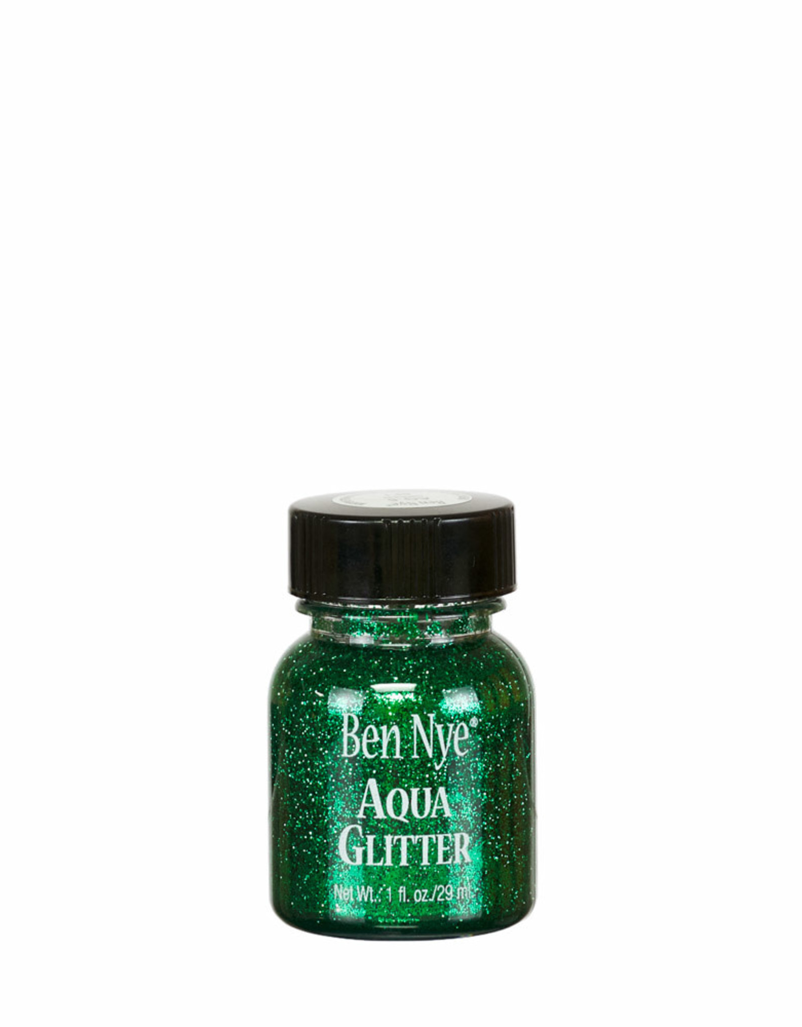 Ben Nye AQUA GLITTER, GREEN,1 FL OZ