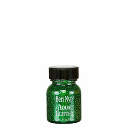 Ben Nye AQUA GLITTER, NEON GRN, 1 FL OZ