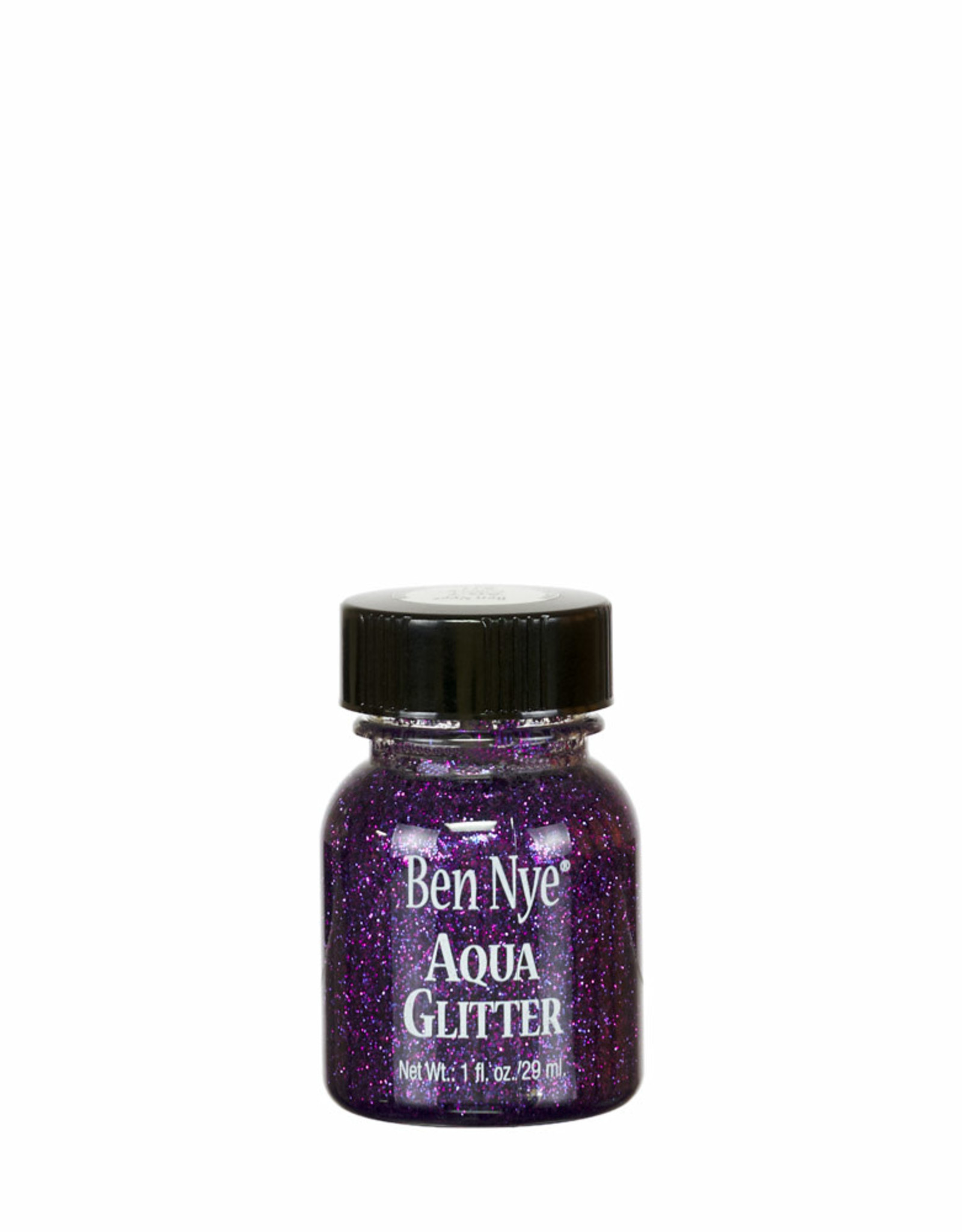 Ben Nye AQUA GLITTER, PURPLE,1 FL OZ