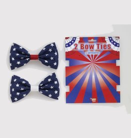 BOW TIES-PATRIOTIC, STARS