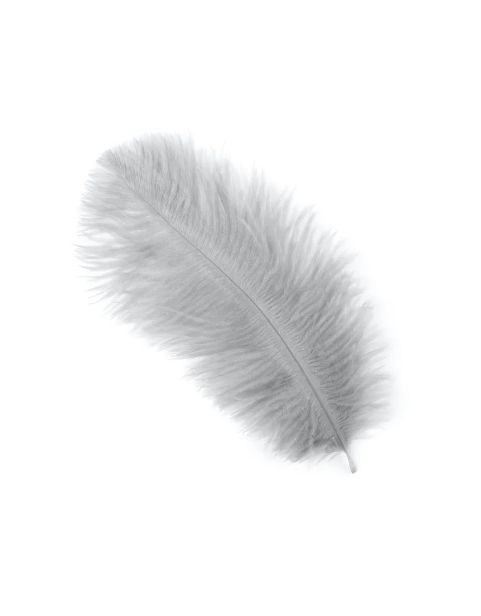 FEATHER-SINGLE OSTRICH 4-8", ASST III