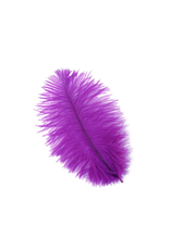 FEATHER-SINGLE OSTRICH 4-8", ASST III