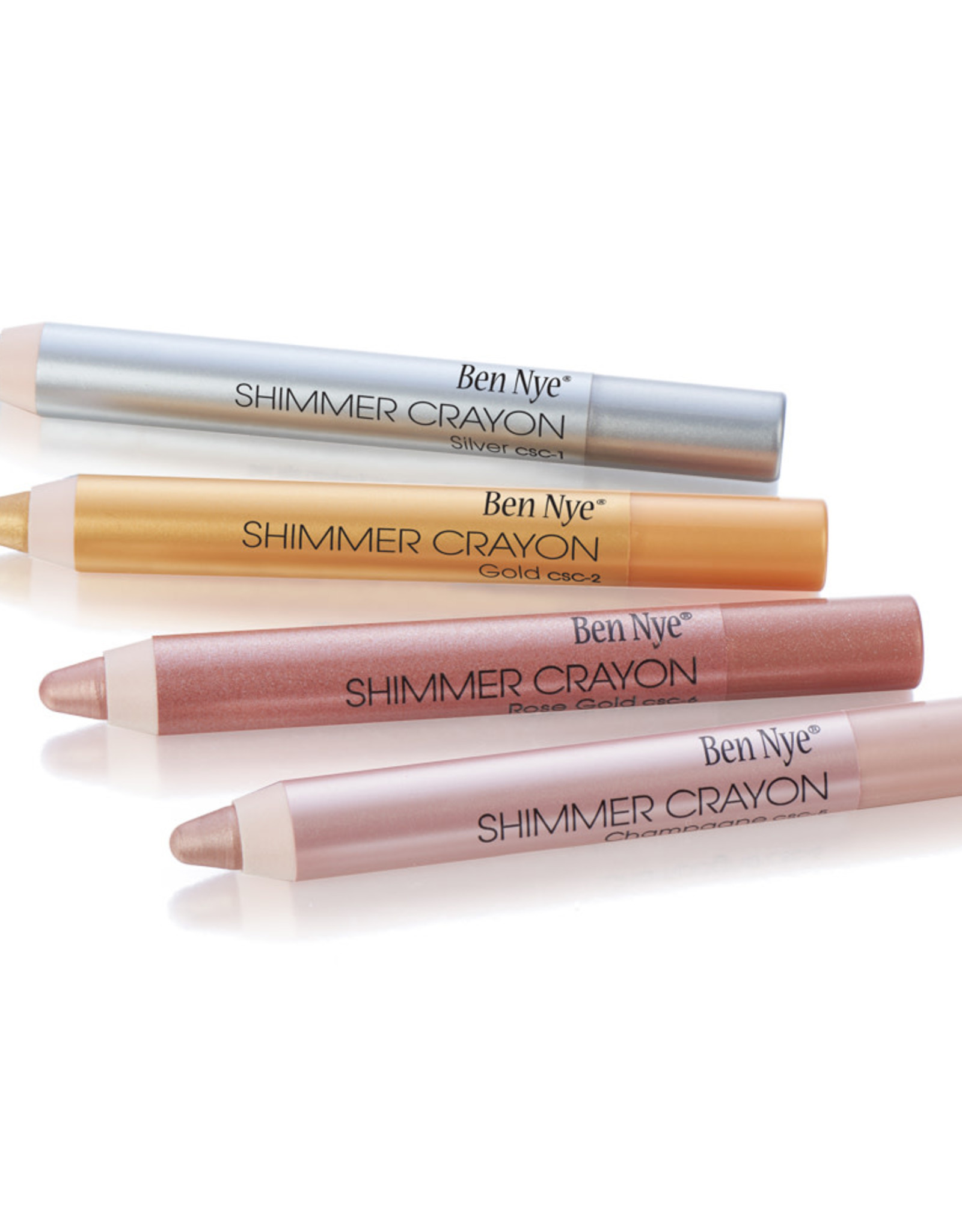 Ben Nye SHIMMER CRAYON, SILVER,.10 OZ