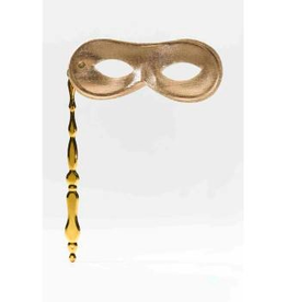 MASK-ON A STICK, GOLD