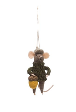ORNAMENT-FELT-MOUSE IN OUTFIT