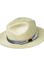 Bailey 1922 HAT-FEDORA MED BRIM "BRETEN", SISAL W BAND