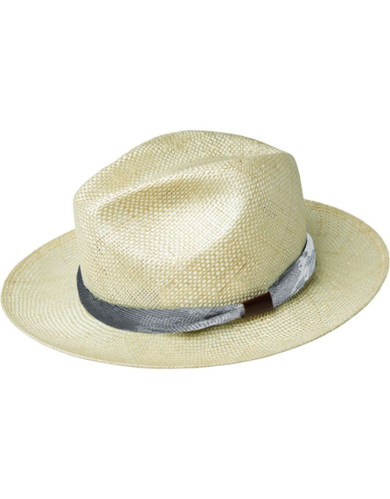 Bailey 1922 HAT-FEDORA MED BRIM "BRETEN", SISAL W BAND