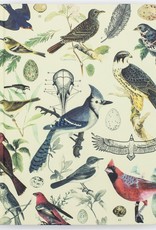 JOURNAL-LINED/GRID-ORNITHOLOGY BIRDS