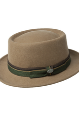 Bailey Hat Co. HAT-PORKPIE "KLAXON" STRIPE BAND