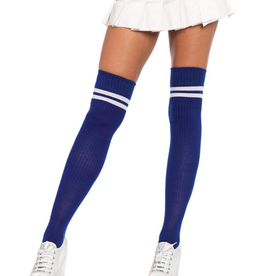 THIGH HIGH-ATHLETIC, 2 STRIPE