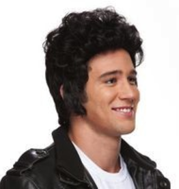 WIG-CTR-ROCK N ROLL, BLACK