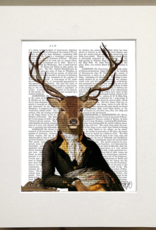 Faire/FabFunky LTD ART PRINT-ANIMAL ON PAGE 11 X 14  (SET I)