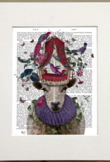 Faire/FabFunky LTD ART PRINT-ANIMAL ON PAGE 11 X 14  (SET I)