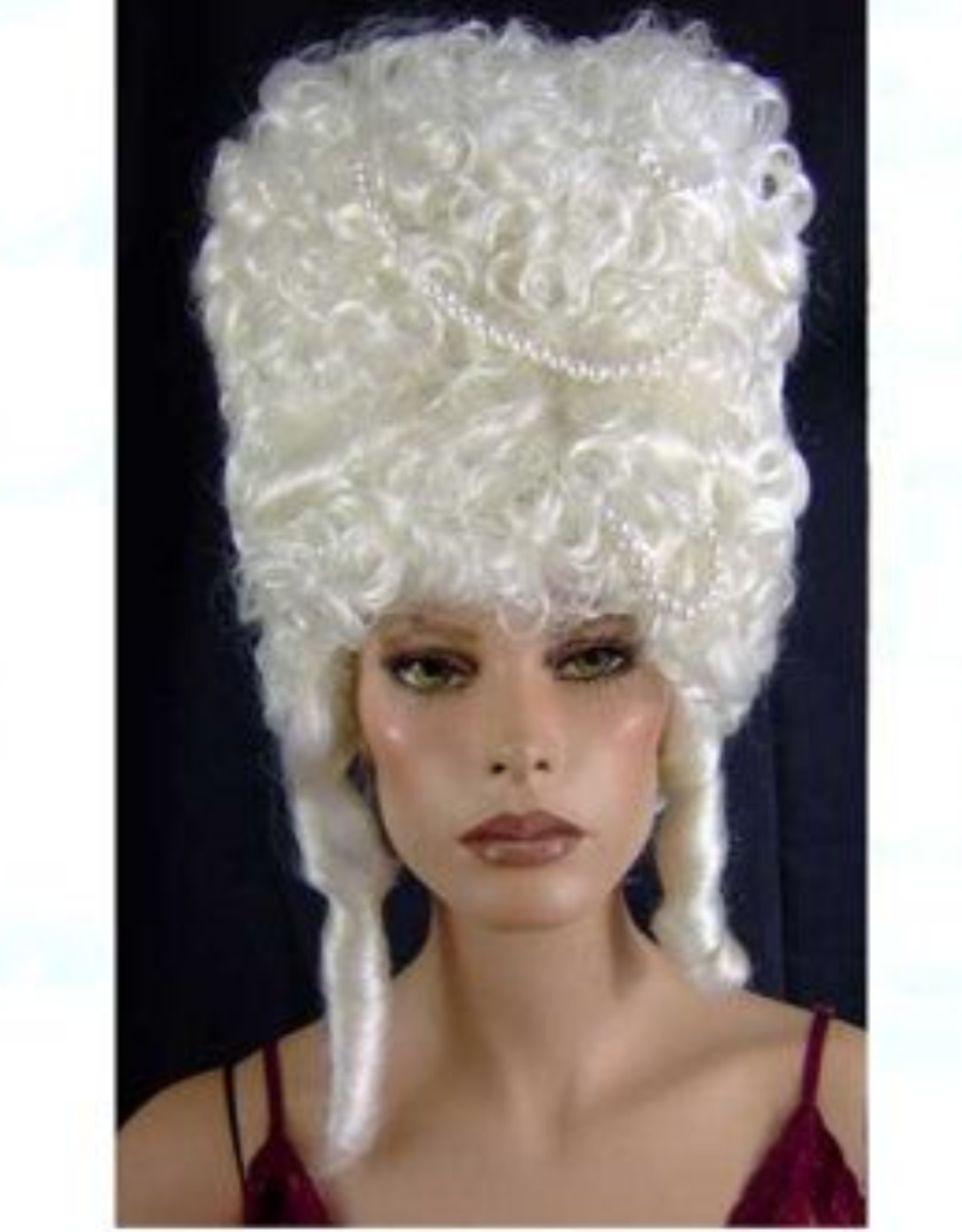 WIG-CTR-NOBLE WOMAN, WHITE