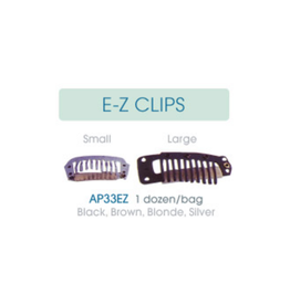 CLIPS, E-Z, SILVER