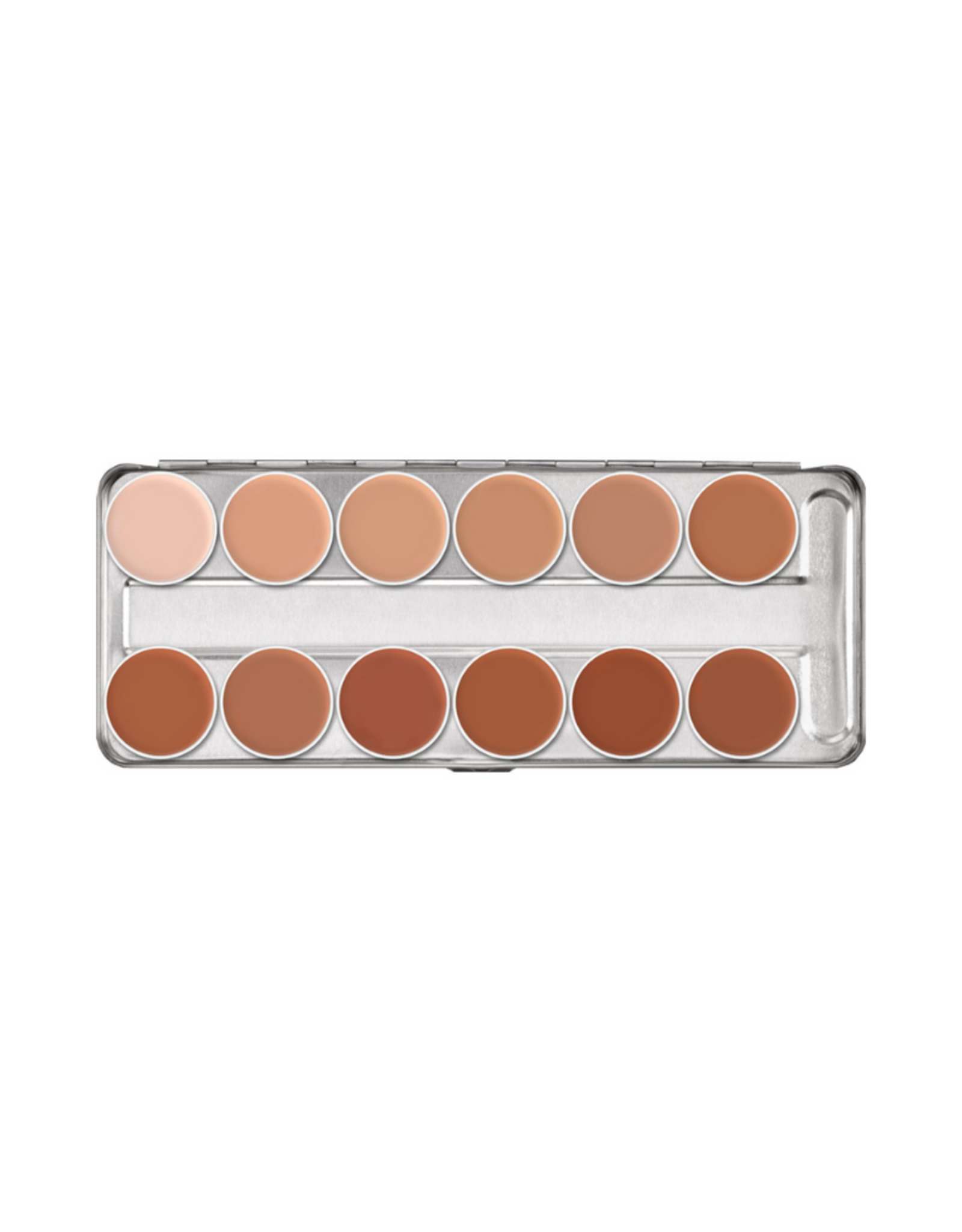 Kryolan PALETTE-SUPRACOLOR, 12 CLR 1W-12W