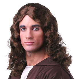 WIG-CTR-JESUS  MEDIUM BROWN