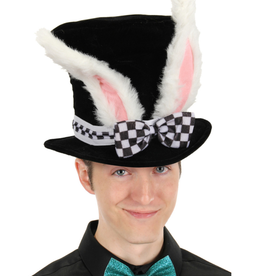 HAT-WHITE RABBIT WONDERLAND W/EARS