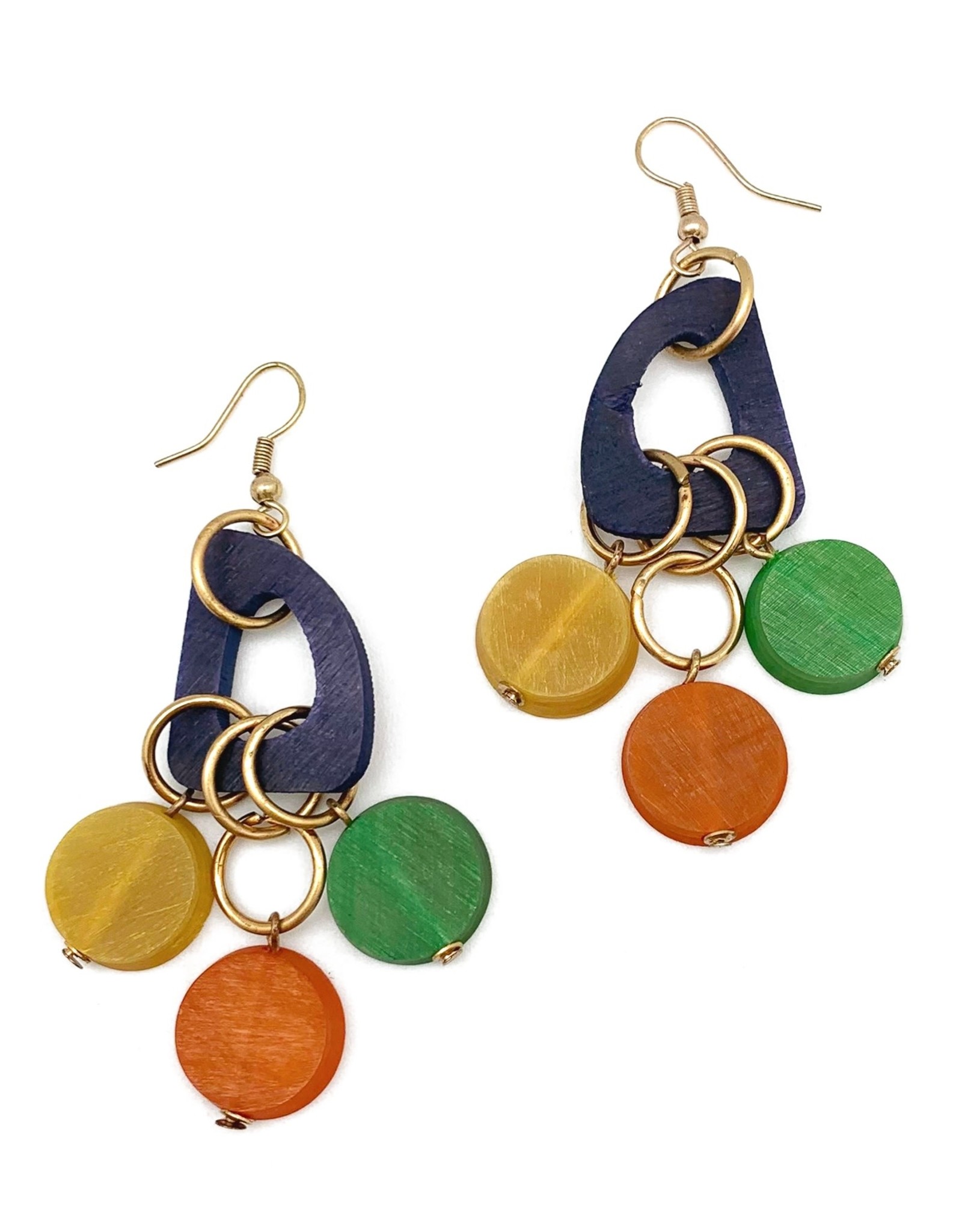 Faire/Anju Jewelry EARRINGS-OMALA RAINBOW