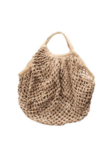 MARKET BAG-COTTON CROCHET, 15"L x 10.5"H