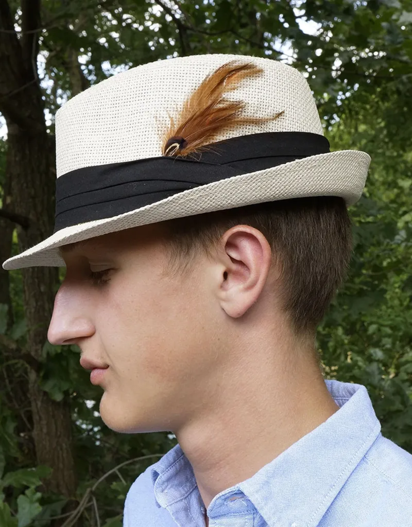 HAT TRIM-FEATHER-HACKLE/PHEASANT