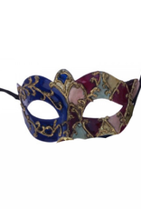 KBW Global Corp MASK-VENETIAN W/GLD