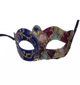 KBW Global Corp MASK-VENETIAN W/GLD