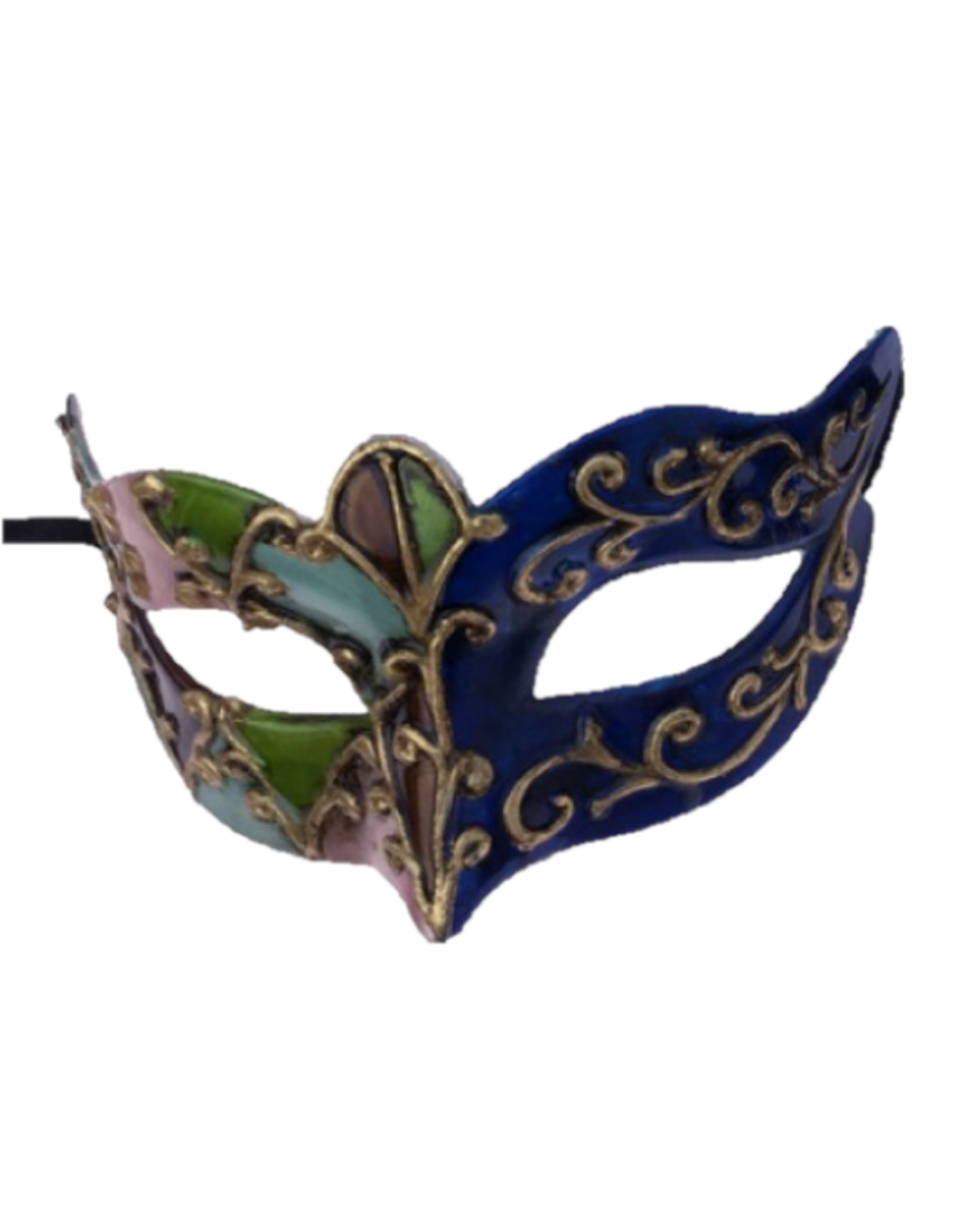 KBW Global Corp MASK-VENETIAN W/GLD