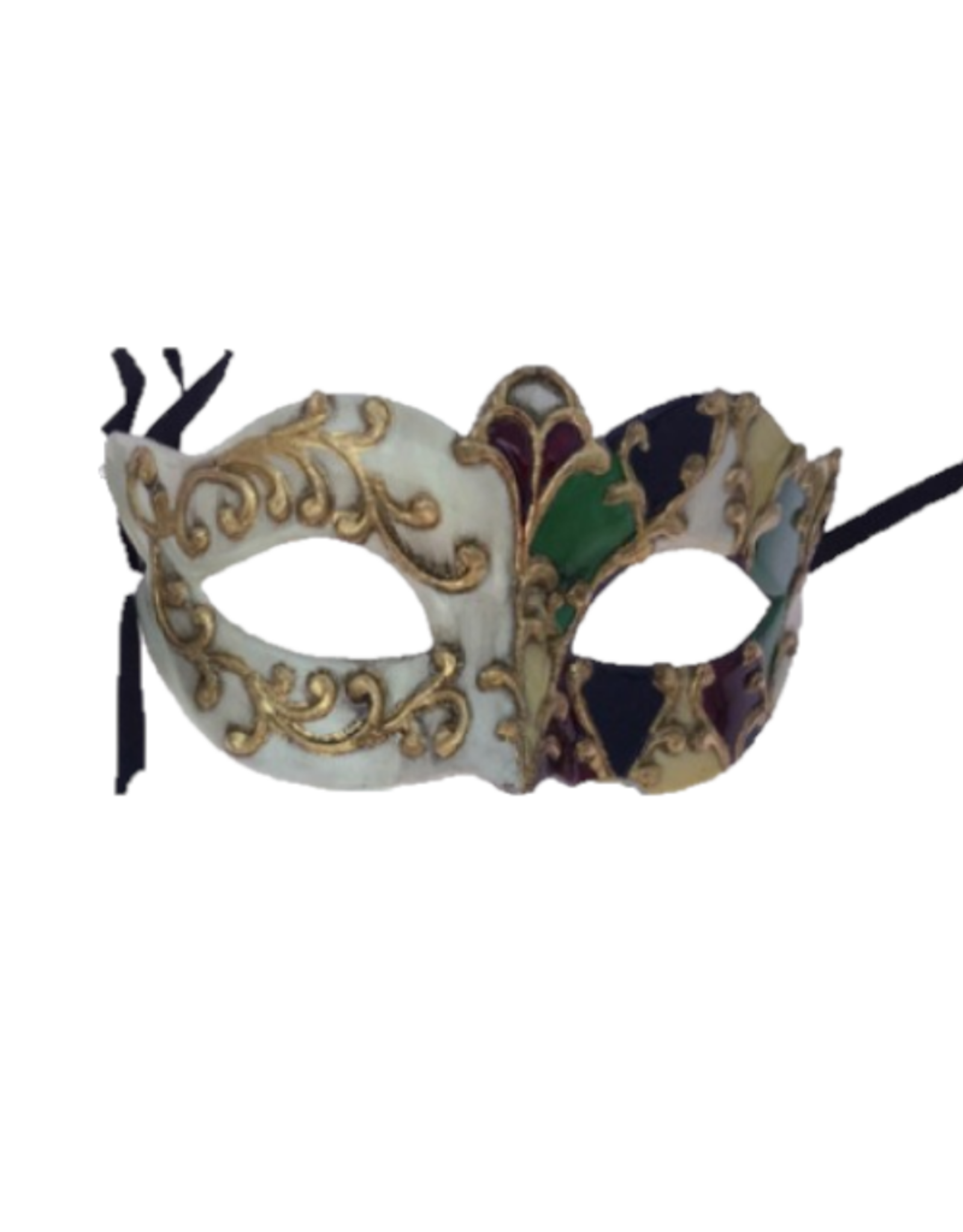 KBW Global Corp MASK-VENETIAN W/GLD