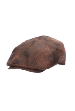 HAT-IVY "SABRE" WEATHERED LEATHER