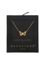 NECKLACE-GOLD DIPPED BUTTERFLY