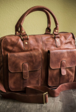 BAG-COMMUTER BRIEFCASE BROWN